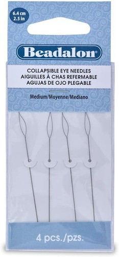 Collapsible eye needles 5 - eye, needles,2.5