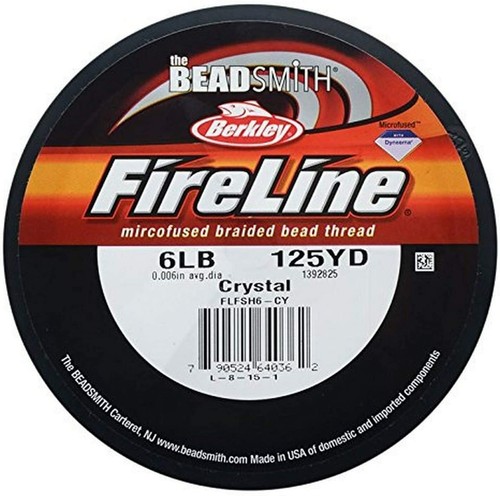 Beadsmith 6lb fireline crystal - beadsmith,