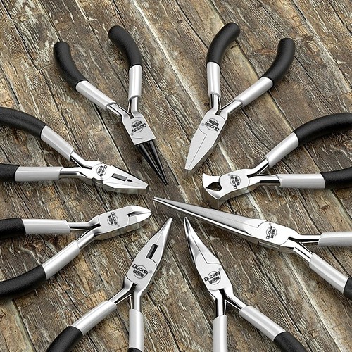 Mini jewellery pliers set - pliers,