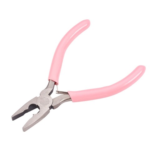 Pink flat nose pliers tools - nose,