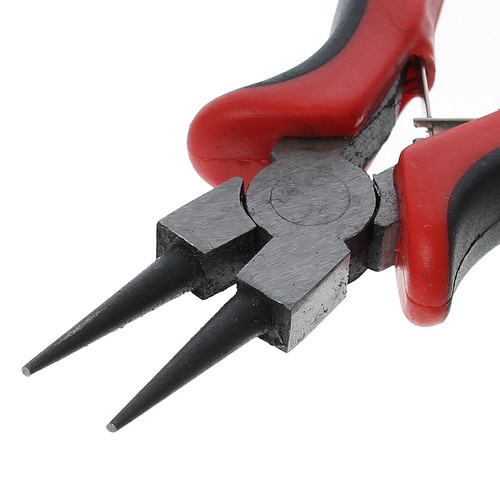 Round nosed pliers red - round, &