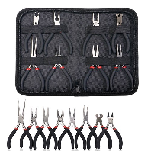 8pc mini jewelry making - jewelry, pliers