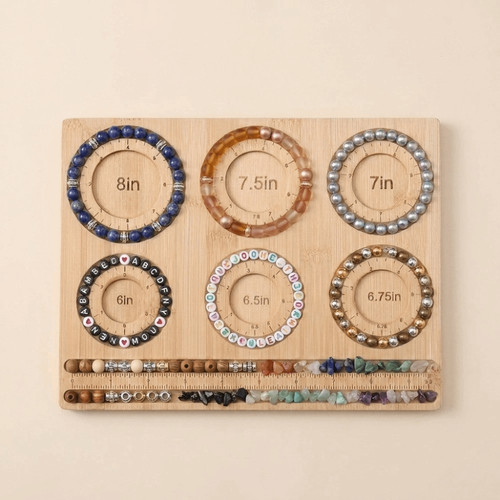 Jewelry making tray wood bead - tray,