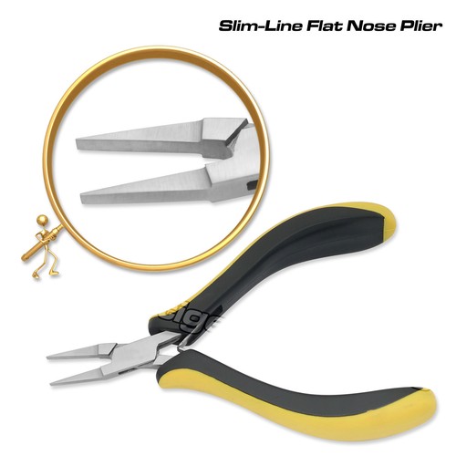 Flat nose pliers - flat, slimline