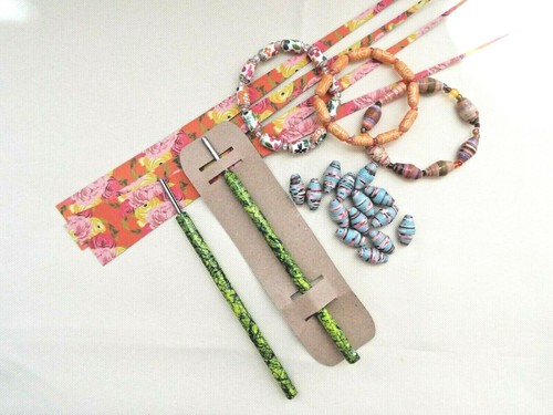Paper bead roller mixed - bead,