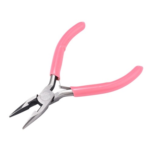 Pink chain nose pliers - pink,