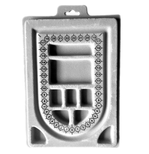 Small bead board tray - small,