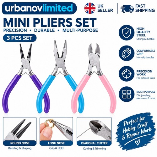 Jewellery making pliers set - pliers,