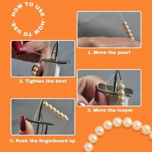 Beading knotting tool - beading,