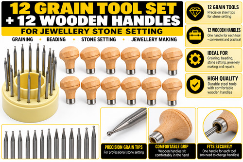 Grain beading tools - tools, 12