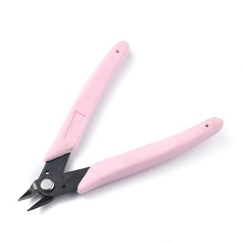 Pink wire cutters - pink, jewellery